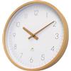 Alba Orologio, Legno (faggio)/Vetro, Legno, 30cm
