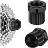 poeland 2 strumenti per la rimozione della cassetta della bicicletta, strumento di rimozione ruota libera, attrezzi per bicicletta e cassetta di installazione, strumenti di rimozione per mountain bike