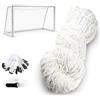 mawmuaw Rete Calcio 2.4x1.8m Reti da Calcio Reti Porte Calcetto per 5/7/11 Persone Allenamento Match Strumenti per Porta da Calcio Attrezzi Allenamento Sportivo
