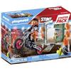 PLAYMOBIL Starter Pack 71256 STUNTSHOW per Amanti dell'avventura per Bambini dai 4 Anni