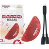 UltrA CatcheR Pocket GoGo - Ultimate Pocket Monster Auto-Catcher | USB-C Plug-and-Play, nessuna ricarica, cattura Pocket Monster & Spins Stops (rosso)