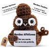 WELCOMAT Merdina Affettuosa, Popo Positiva, Regalo Amica, Regali per Amici, Colleghi, Famiglia, Positive Potato, Gadget Ufficio, Mani Magnetiche, 3 Biglietti Interscambiabili