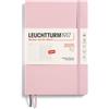 LEUCHTTURM1917 370747 - Calendario settimanale e taccuino 2025, formato A5, copertina morbida, 12 mesi, a righe, colore cipria, inglese