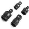 Lotbun Adattatore per Bussola di Impatto 4 pezzi, Kit Riduttori per Bussola da 1/2 a 3/8 | 3/8 a 1/2 | da 1/4 a 3/8 | da 3/8 a 1/4, Set Bussole per Avvitatore Makita, Milwaukee, Bosch