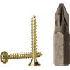 SKIR'CO (500 pezzi) Viti per legno 2,5 x 20 mm, viti per truciolato, PZ completamente filettate, testa svasata Pozidriv