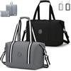 SPAHER 2X Borsone da Viaggio Bagaglio a Mano 40x30x25 Eurowings Borsone Palestra Sportiva Grande Donna Uomo 30L Pieghevole Borsa da Viaggio Piscina Fitness Impermeabile Travel Duffel Cabin Bag