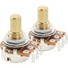 Musiclily Pro Metrica A250K Mini Potenziometro Solid Short Shaft 2 Pezzi