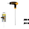 WOLFPACK LINEA PROFESIONAL 2104500 Sfera Manico Bimateriale Soft Touch Forma T 2,0 mm. Acciaio Cromo vanadio, cacciavite Allen, Chiave Esagonale