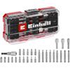 Einhell Originale Einhell S Case set di punte da 28 pezzi (15x punte da 25 mm, 9x punte da 50 mm, 3x bussole, portapunte a sgancio rapido)