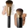 Laura Geller Beauty LAURA GELLER NEW YORK Blending Beauties - Set regalo di pennelli da trucco in due pezzi, per cipria e fondotinta