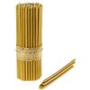 Danilovo Candele Profumate in Pura Cera d'Api - Candele Chiesa Ortodossa per Preghiere, Natale, Lunghe, Morbide, N30, Altezza 29,5 centimetri, 25 pz
