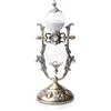 GBKDQQ Clessidra 15 minuti con cornice in ottone dorato, decorazione vintage con clessidra, timer con sabbia bianca, oro clessidra, regalo moderno per casa, cucina, ufficio