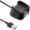 TECHGEAR Caricatore per Fitbit Versa/Versa Lite, Sostituzione USB Cavo di Ricarica Caricabatteria Dock Adattatore per Fitbit Versa/Versa Lite Cardiaca & Tracker di attività fitness Smart Watch