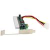 Cablecc PCI-Express X1 X4 X8 X16 a PCI Bus Riser Card Adattatore Convertitore Con Staffa per Windows