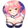 ELLENNE TAPPETINO MOUSE 3D POGGIAPOLSI GEL GAMING MANGA ANIME GIAPPONE C1
