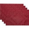 Elrene Home Fashions Caiden Elegance - Tovagliolo damascato Tovagliette (set da 4) 13 x 19 (Placemats) Sandali Adventure Seeker, punta chiusa - T - Bambini