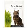 AGRI-CULTURA® | Semi Erba Gatta Naturale | Bustina di Semi di Erba per Gatti Facile da Coltivare in Casa | Favorisce la Digestione e Riduce i Boli di Pelo.