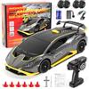 LTFIOON Macchina Telecomandata per Bambini, 2.4GHz RC Drift Car con Luce LED, 35km/h Auto Radiocomandata Regalo per Adulti e Bambini, Auto Giochi, Giochi 6 7 8 9 10 11 12 Anni (A)