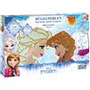 Craze Rainbow Beadys 15094 - Set di perline da stirare Disney Frozen con accessori, 7500 perle, 22 colori