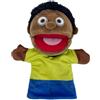 LOMTRATS Marionette a mano per bambini,Include nonno,nonna,papà,mamma,figlia,figlio con bocche aperte mobili,perfette per raccontare storie,insegnare,regali di compleanno,1Pcs
