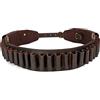 TOURBN TOURBON Cintura per cartucce di fucile 12ga Bandoliera in pelle Porta munizioni da 25 conchiglie