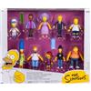 Jakks Pacific Confezione multipla di personaggi dei Simpson da 2,5 pollici di Springfield City