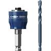 Bosch 2x EXPERT Power Change Plus con punta di centraggio e punta, punta TCT 8,5 x 105 mm (per Mattone, Piastrelle di ceramica morbida, Ø 8,5 mm, Professional Accessorio Trapanoi)