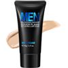 EONFAVE BB Cream Uomini idratante Fondotinta Correttore colore per trucco impeccabile, Full Coverage BB Crema, Man Perfecting Cream, impermeabile e durevole, idratante per tono naturale della pelle