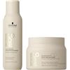 Schwarzkopf Professional BLONDME - Routine Capelli spessi - Maschera Repair intensa 200 ml + Shampoo Lisciante 300 ml - Duo
