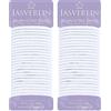 JASVERLIN Fascette per capelli spesse bianche da 5 mm, per donne, ragazze, uomini, spesse, per capelli ricci, resistenti, elastici, in nylon, per trecce di coda di cavallo, 48 pezzi (bianco)