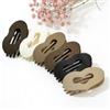 HERKINDNESS 6 Pezzi Pinze per Capelli, Pinza Capelli Donna Cuore Antiscivolo, Design Curvo Piatto per Donna, Adatte a Lavoro, Scuola e Appuntamenti
