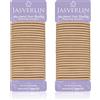 JASVERLIN Elastici per Capelli Spessi Biondi, Fasce Portacoda Grandi per Capelli Ricci da Donna con Texture Sottile, 5 mm Senza Rottura di Danni Accessori Intrecciati per Ragazze 48 Pezzi