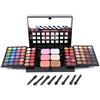 FantasyDay Palette Ombretti, FantasyDay 78 Colori Waterproof Neutri Caldi Tavolozza di Trucco Occhi Opaco e Luccicante in Polvere Set Eyeshadow Palette Set di Trucchi #2 - Natale Regalo Surprise Makeup Gift Set
