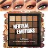 DE'LANCI Palette di ombretti Smoky Nude, 25 colori di ombretti neutri nude opachi e shimmer, tonalità marroni impermeabili neutre calde, tonalità marroni e oro, senza test sugli animali