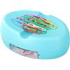 Shengxi Puntaspilli Cucito Magnetico con Cassetto Ovale Scatola Puntaspilli Magnetico Supporto Magnetici per Aghi Cucire Trapuntare Spilli Capelli Perni Forcine, Blu