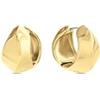 Calvin Klein Cerchio da Donna Collezione SCULPTED in Acciaio Inossidabile con placcatura ionica Oro Giallo - 35000820