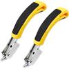Yuannee Estrattore di Graffette,2 PCS Levapunti Metallici Strumento di Rimozione di Graffettes Togli Punti Metallici Strumento Per Rimuovere Graffette Per Mobili Imbottiti Legno Pavimenti