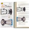 Gifts for Readers & Writers Line Markers Segnalibro | Set di 2 Segnalibri Magnetici | Indicatore di Linea di Pagina | Clip Portapagina Magnetica per la Lettura | Regalo per Lettori e Amanti dei Libri