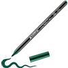 edding 4200 Pennarello per porcellana - verde - 1 penna - punta pennello 1-4 mm - per dipingere e decorare la ceramica, porcellana - lavabile in lavastoviglie, inchiostro opaco, asciugatura rapida