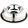 ARQUIVET Ciotola per cani e gatti in acciaio inox - Base antiscivolo - Decorata con motivi canini - Ciotola per cani e gatti - Contenitore per alimenti per animali domestici - 1.800 ml / 29 cm