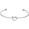 Purelei Knot Armcuff - Bracciale in filigrana con dettaglio nodo impermeabile - Acciaio inossidabile placcato oro 14 K, placcato oro rosa 18 carati o argento, Eine Grösse, Acciaio inossidabile, Agata