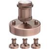 ledscom.de 4 lampade da soffitto/portalampada RETRA, bronzo opaco, 1x E27 max. 60W