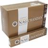 Lamare by Vijayshree Golden Nag Chandan - 12 Confezioni da 15g = 180g - Aromaterapia - Meditazione - Spiritualità - 100% Naturale EcoFriendly (Chandan)