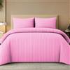 Pamposh Raddoppiare Copripiumino Set - Premium Satinata Seta Reversibile Copripiumino Raddoppiare - Lussuoso Albergo Qualità Raddoppiare Biancheria Da Letto Set Con Cerniera Chiusura