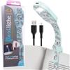 Gifts for Readers & Writers Flexilight Luce da Lettura Ricaricabile | Segnalibro 2 in 1 Luce per Libro | Lampada LED a clip da Lettura | Pila per Leggere a Letto per Bambini e Adulti | Accessori per Libri | Idea Regalo Lettori