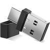 Generico Mouse Jiggler USB-C e USB-A Non Rilevabile - Simulatore Movimento Mouse Anti Standby per Laptop Moderni, Plug & Play Senza Software, Compatibile Windows Mac Linux