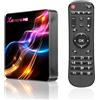 Sohiset Android 14.0 TV Box,Sohiset Android TV Box with 4GB RAM 32GB ROM RK3528 Quad-Core 64bit Cortex-A53 Mali 450 MP2 GPU Support 2.4/5.0GHz WiFi BT5.0 10/100M Ethernet 8K 3D DLNA USB3.0 HDMI 2.0 H.265