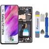 It'Go OLED HD (6.67 inch) Display per Samsung S21 Ultra G998 OLED LCD Schermo di Ricambio Touch Screen con Strumento Nero con Telaio di Alta qualità