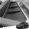 YEE PIN iX I20, compatibile con BMW iX Elettrico EV 2022 2023, organizer per console centrale, viene utilizzato dietro lo schermo di navigazione, con tappetino antiscivolo