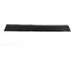 Akozon Striscia Solare per Parabrezza Auto, Visiera Nero Lucido 140x20cm Universale Adesivo in PVC